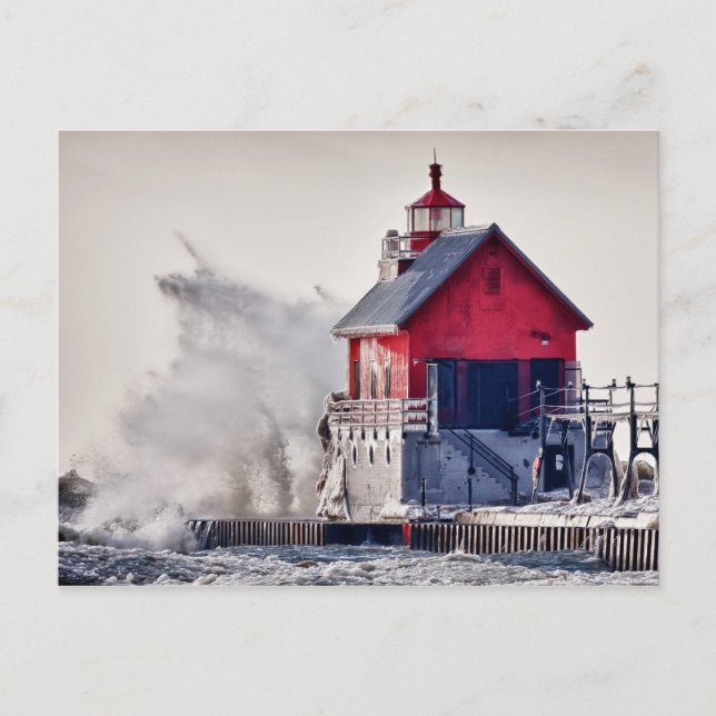 Vinter Rage Vykort (Framsida)