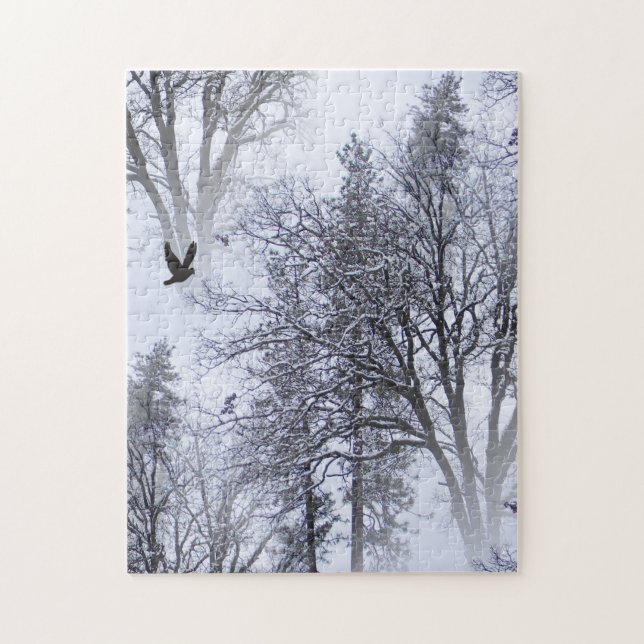 Vinter Raven... Pussel (Vertikal)