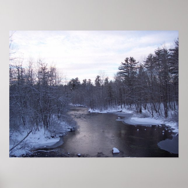 Vinter River Poster (Framsidan)