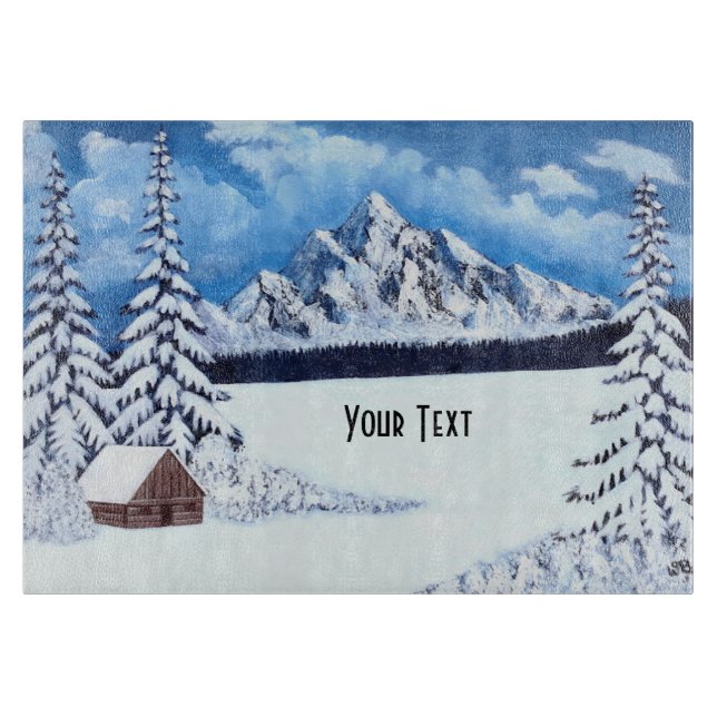 Vinter scen (Framsidan)