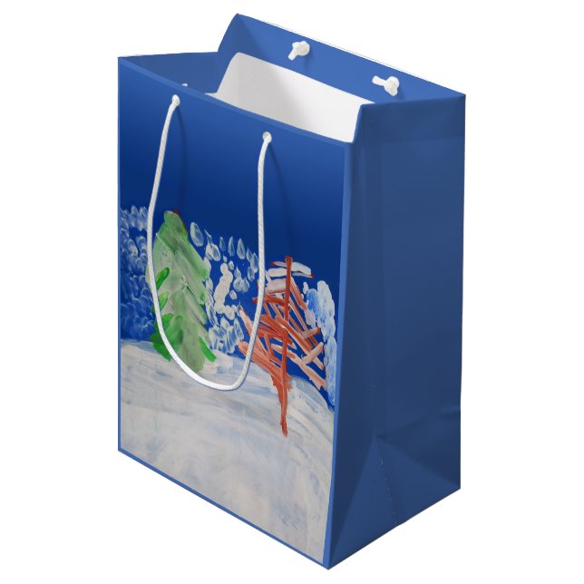 Vinter Scene (Framsidan Vinklad)