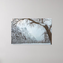 Vinter Scene Canvastryck