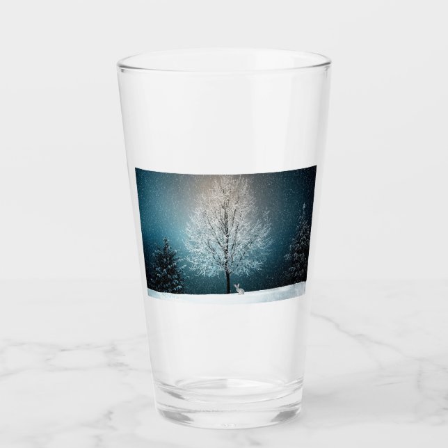Vinter Scene Glaskopp (Framsida)