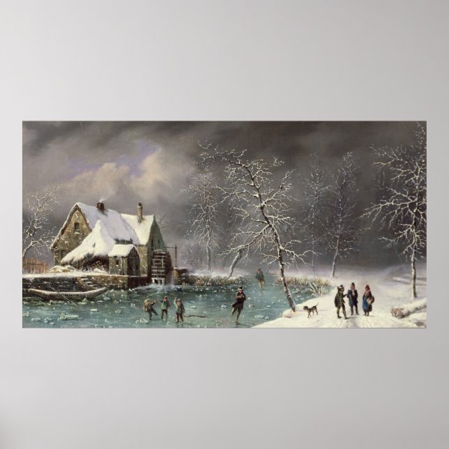 Vinter Scene Poster (Framsidan)