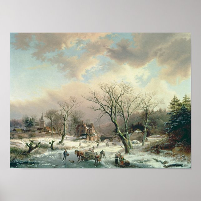 Vinter Scene Poster (Framsidan)