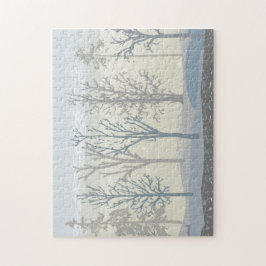 Vinter Scene Puzzle Pussel