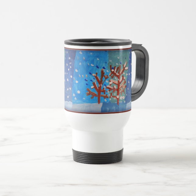 Vinter Scene Resemugg (Framsida höger)