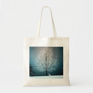 Vinter Scene Tygkasse
