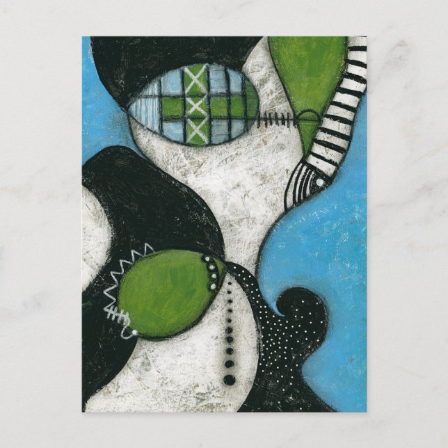 Vinter Schal Postkort Vykort (Framsida)