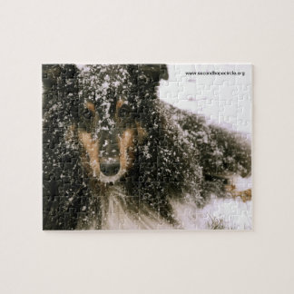 Vinter Sheltie Pussel