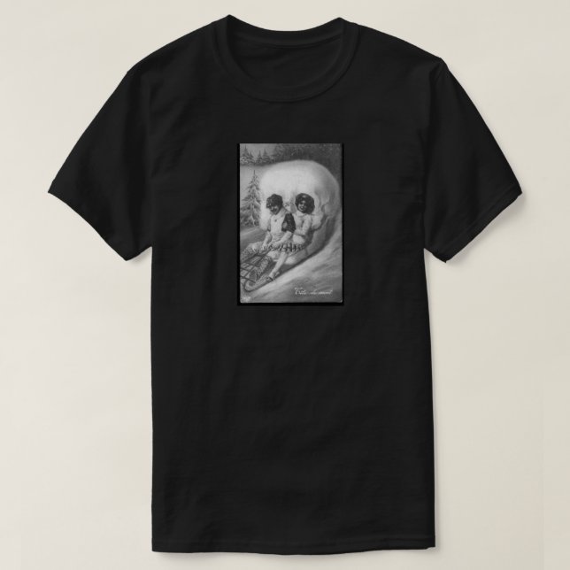Vinter Skalle Tee Shirt (Design framsida)