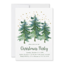 Vinter skog julfest