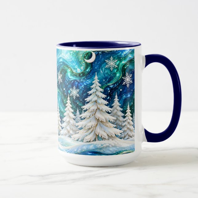 Vinter skog julmugg mugg (Höger)