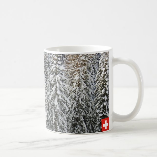 Vinter skog kaffemugg (Höger)