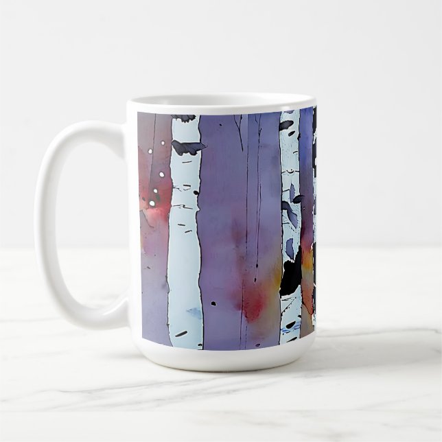 Vinter-Skogen Kaffemugg (Vänster)