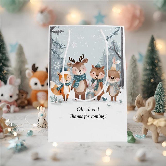 Vinter skogs djur födelsedag  (Skapare uppladdad)