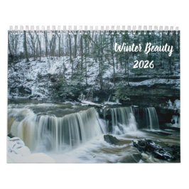 Vinter skönhet 2026 kalender