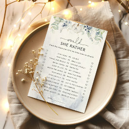 Vinter skulle hon hellre vilja ha möhippa spel