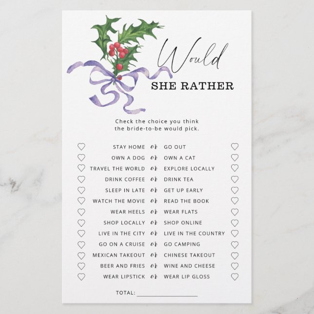 Vinter skulle hon hellre vilja ha möhippa spel (Framsida)