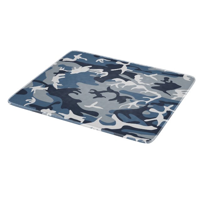 Vinter Snö Blå Kamouflage, Militär, Armé (Hörn)