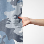 Vinter Snö Blue Camouflage, militär, armé Sjal<br><div class="desc">Elegant,  snyggt och sofistikerad vinterkamouflage snö i mönster i blått,  grått och vitt färg. Modern gåva och trendig,  perfekt för militären älskare i ditt liv.</div>