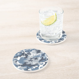 Vinter Snö Blue Camouflage, militär, armé Underlägg