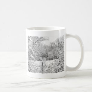 Vinter Snö vid Huron Kaffemugg