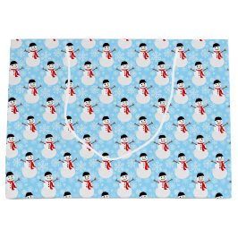 Vinter Snögubbe Cute Blue jul-Helgdag