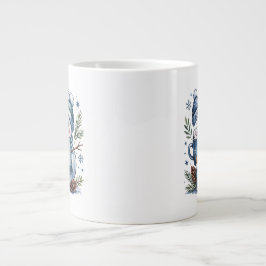 Vinter Snömannen Specialmugg Jumbo Mugg
