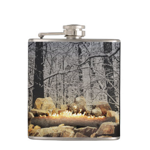 Vinter Solstice Yule-logg Fickplunta