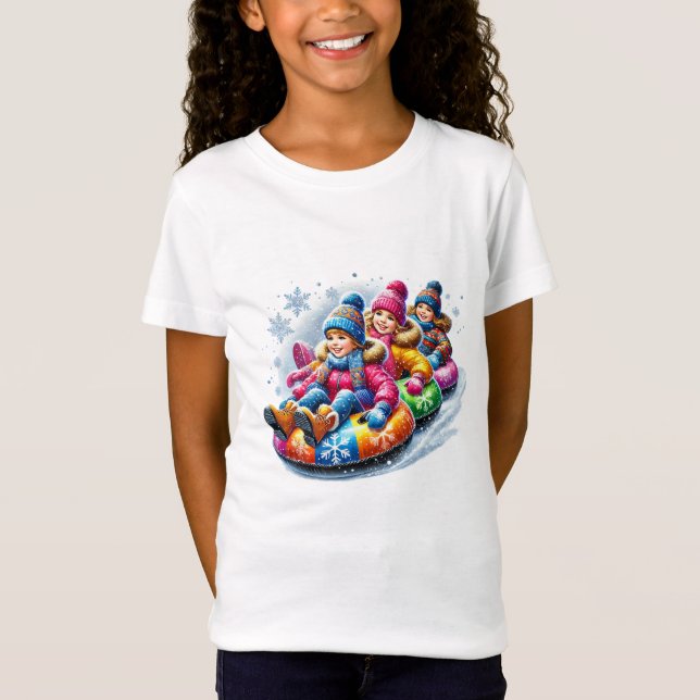 Vinter Sport T-Shirt (Framsida)