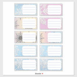 Vinter Stickers juldekaler - Märkre - lanserare Klistermärken