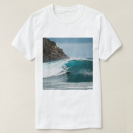 Vinter Surfare Måsfågel, Måsfågel Surfning, Måsfåg T Shirt