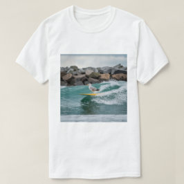 Vinter Surfare Måsfågel, Måsfågel Surfning, Måsfåg T Shirt