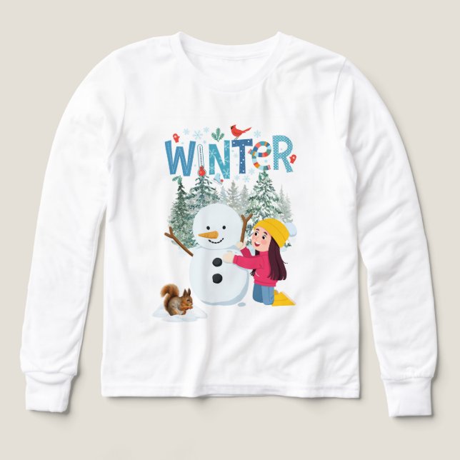 Vinter T Shirt (Design framsida)