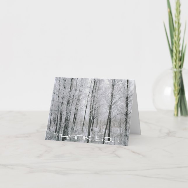 Vinter - tackkort (Framsida)