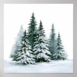 Vinter Tallar Poster