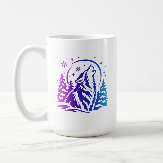 Vinter-tema  kaffemugg (Vänster)