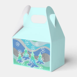 Vinter-Träd, förmånsruta Presentaskar