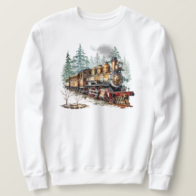 Vinter Träna Tröja Lång Ärmad Tröja (Design framsida)