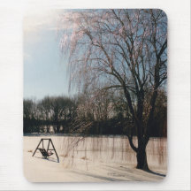 Vinter Tranquilitet Mousepad