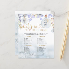 Vinter Vad är ditt handduschspel för handväskor?