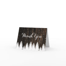 Vinter Värld Bröllop Tacksamhet Kort