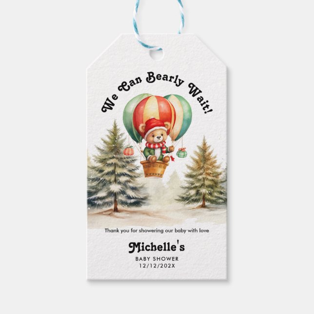 Vinter vi kan avvakta juljusprejen presentetikett (Framsidan)