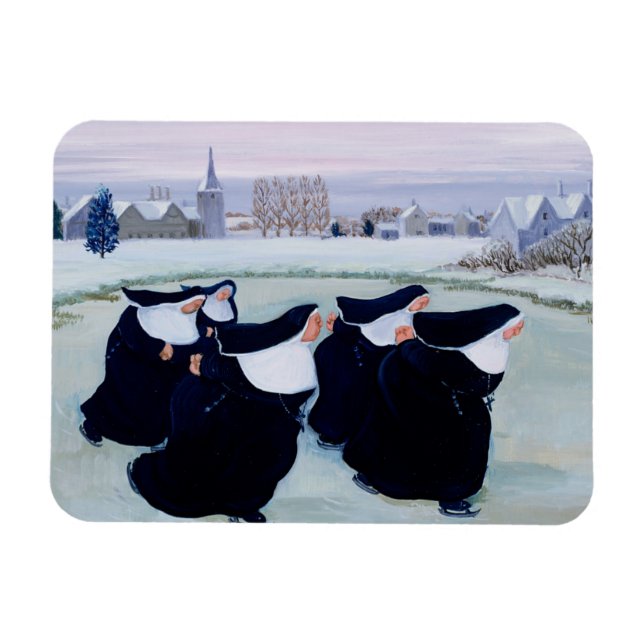 Vinter vid klotet magnet (Horisontell)