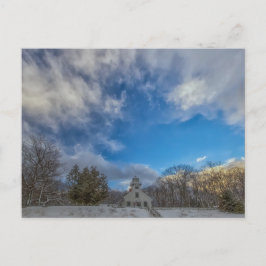 Vinter vid Mission Point Lighthouse Vykort