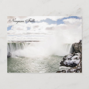 Vinter vid Niagarafallen Vykort
