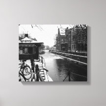 Vinter vid Riverside BW