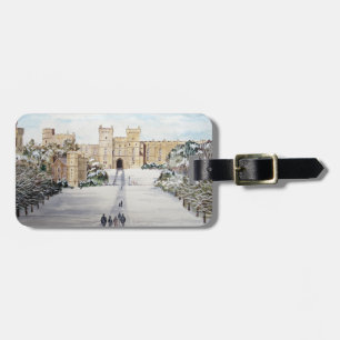 Vinter vid Windsor Castle av Farida Greenfield Bagagebricka
