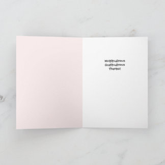 Vinter Vit Blommig – Tack så mycket Kort